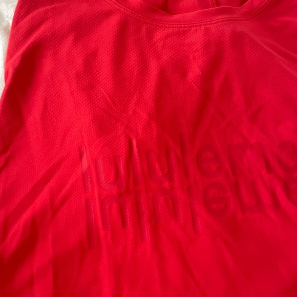 Red lululemon long sleeve - Picture 2 of 6